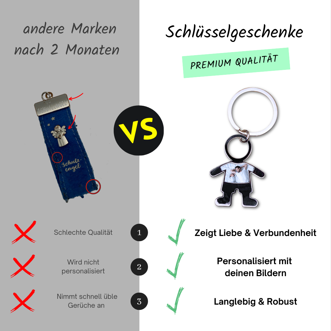 Personalisierter Schlüsselanhänger | Mein Junge